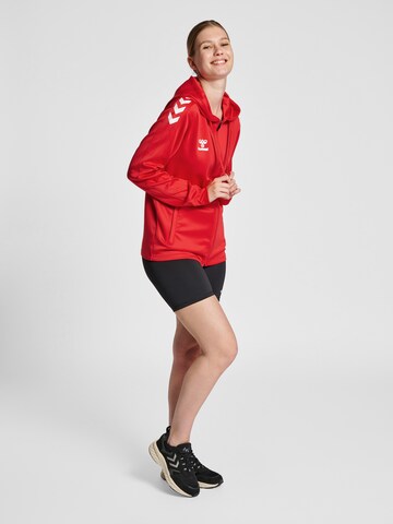 Hummel Sportsweatjacke in Rot