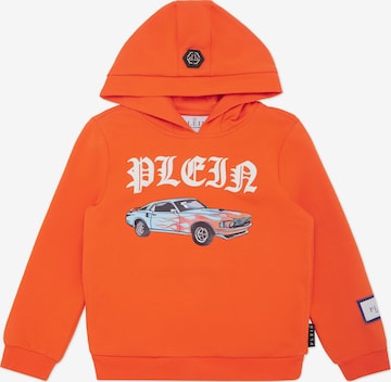 Philipp Plein Sweatshirt 'Racing' in Orange: Vorderseite