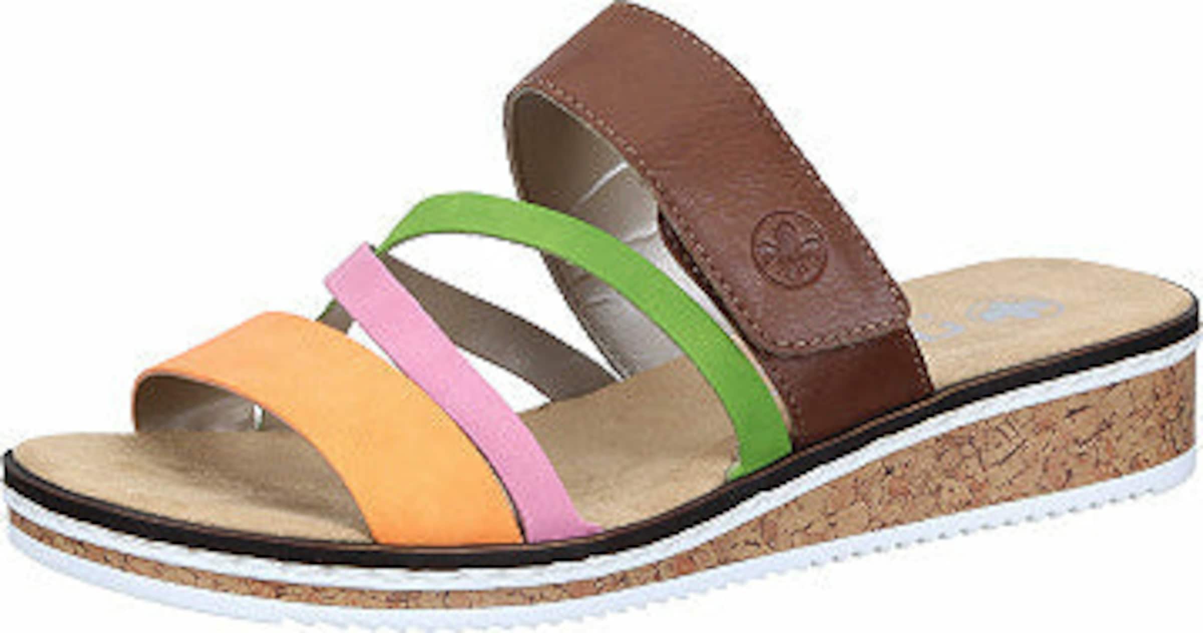 Rieker Sandale in Mischfarben: Vorderseite