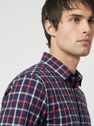 DESOTO Regular fit Button Up Shirt in Red