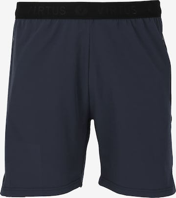 Virtus Regular Workout Pants 'BLAG V2 M Hyper' in Blue: front