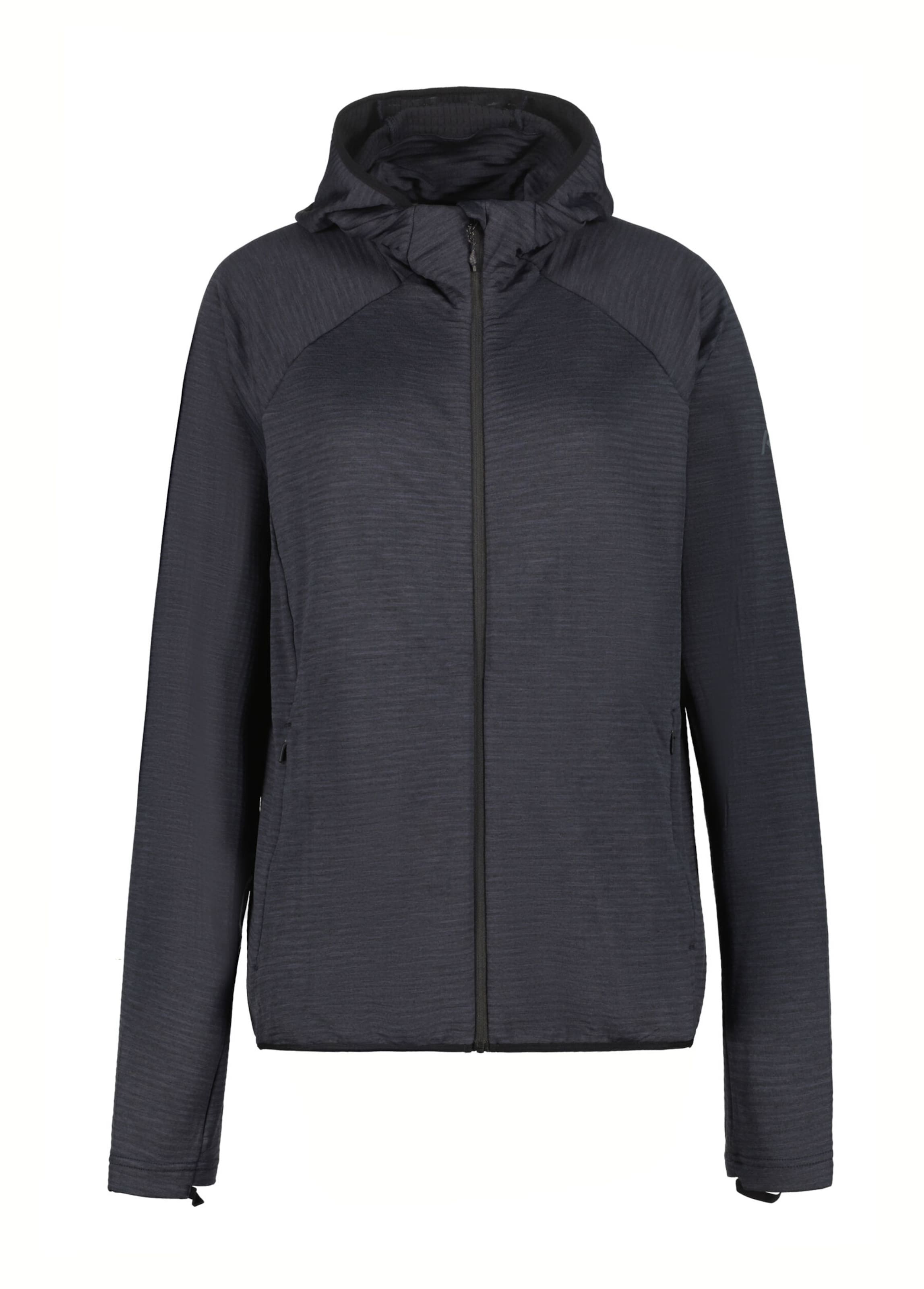 Rukka Funkčná flisová bunda &#x27;Munk&#x27; - Čierna: predná strana