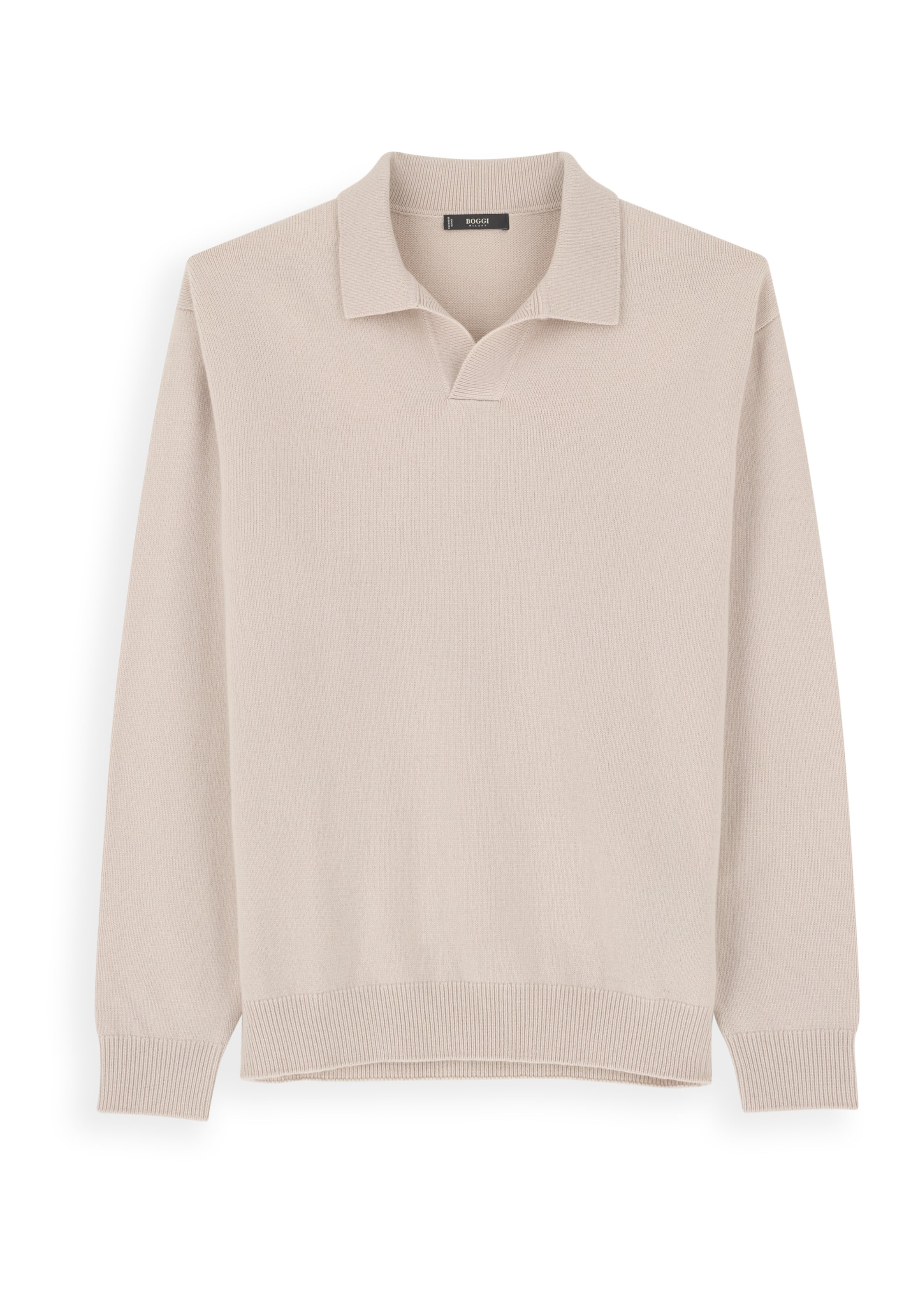 Boggi Milano Shirt in Beige: Vorderseite