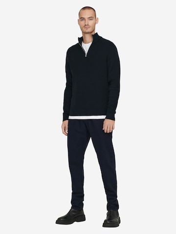 Only & Sons Sweatshirt 'Phil' in Blue