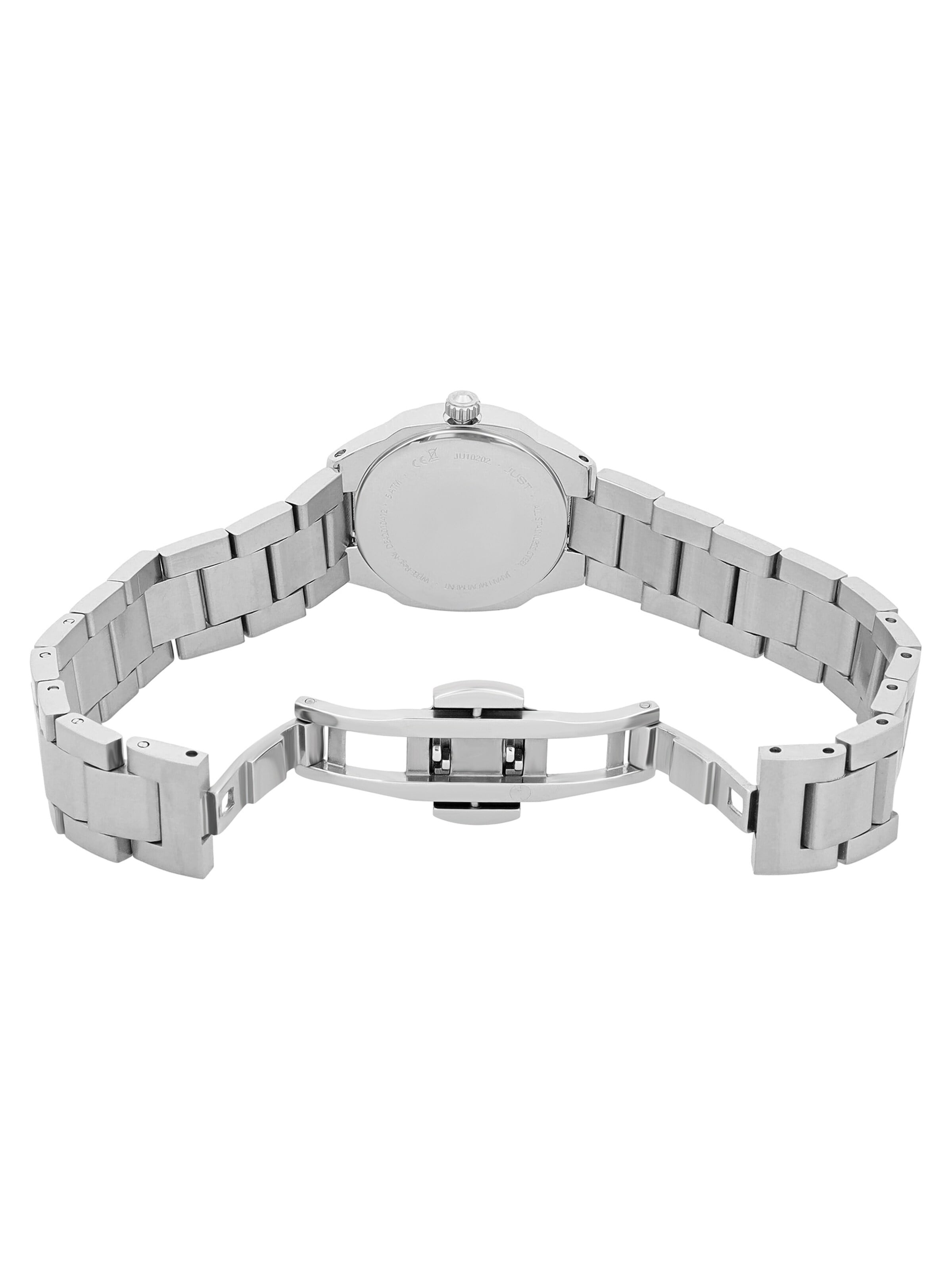 JUST Analog Watch '5 ATM' in Silver