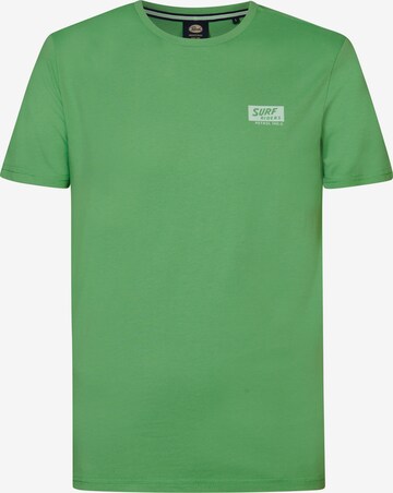 T-Shirt 'Waikiki Beach' Petrol Industries en vert : devant