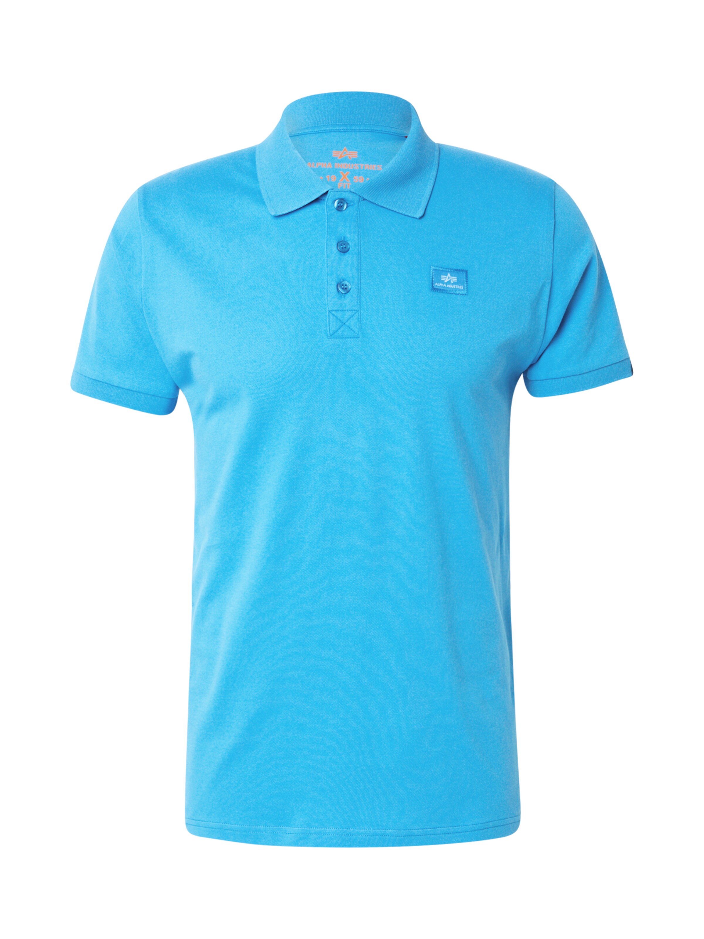 T-Shirt ALPHA INDUSTRIES en bleu : devant