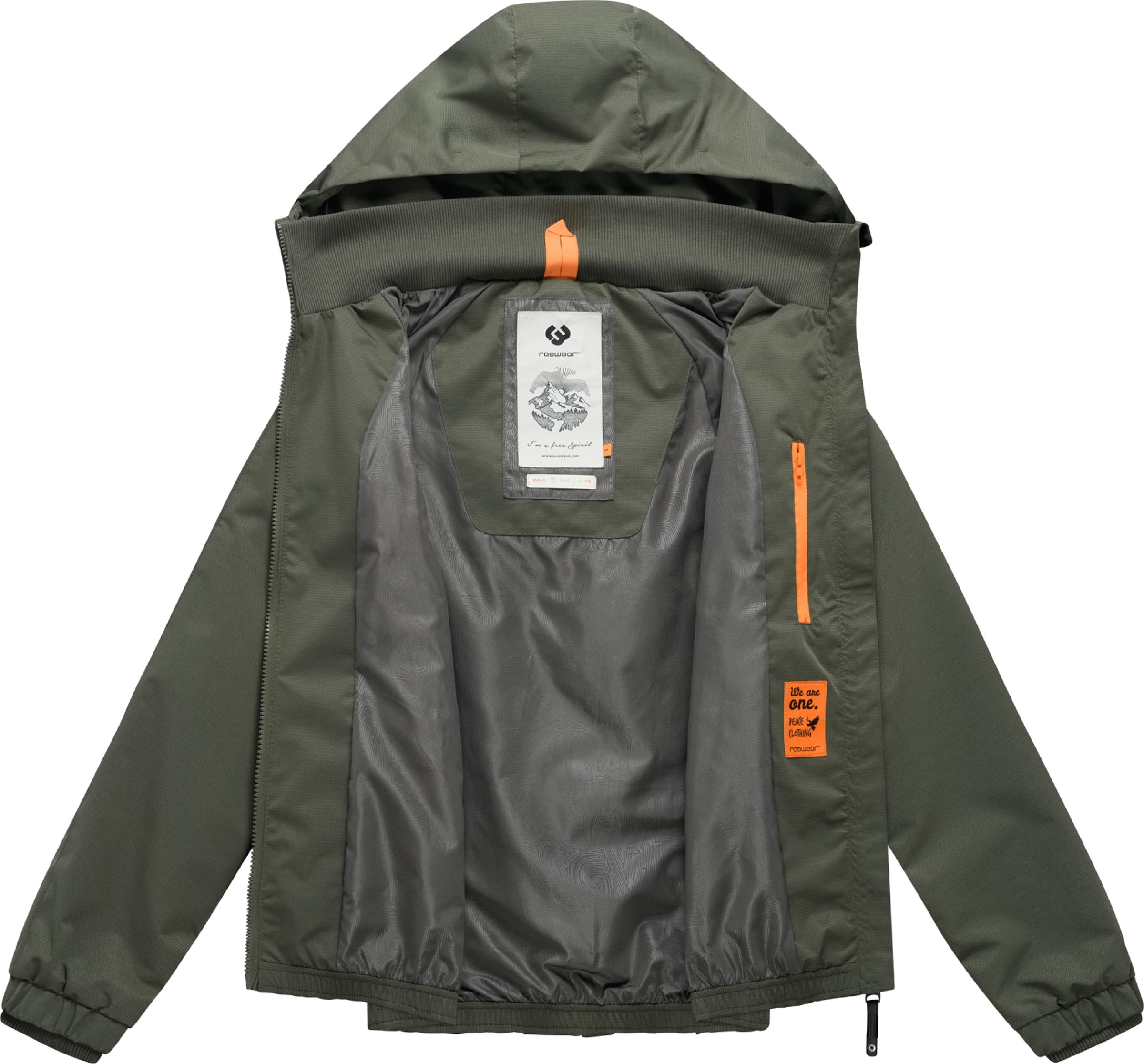 Veste fonctionnelle 'Dizzie' Ragwear en vert