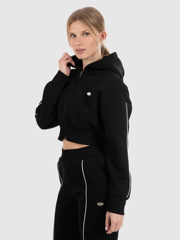 Smilodox Sweatvest ' Maren ' in Zwart