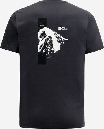 JACK WOLFSKIN - Camiseta funcional 'VONNAN' en negro