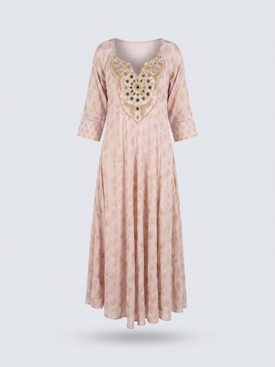 Abito 'Robe Longue Andrea' in 36-38 Miss June di colore rosa, Visualizzazione prodotti