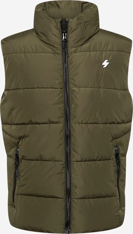 Superdry Bodywarmer in Groen: voorkant