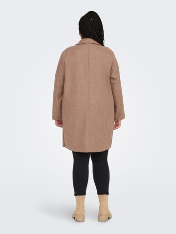 ONLY Carmakoma Between-Seasons Coat 'Carrie' in Brown