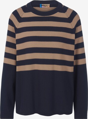 Pull-over WALL London en bleu : devant