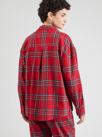 Hunkemöller Тениска за спане в червено