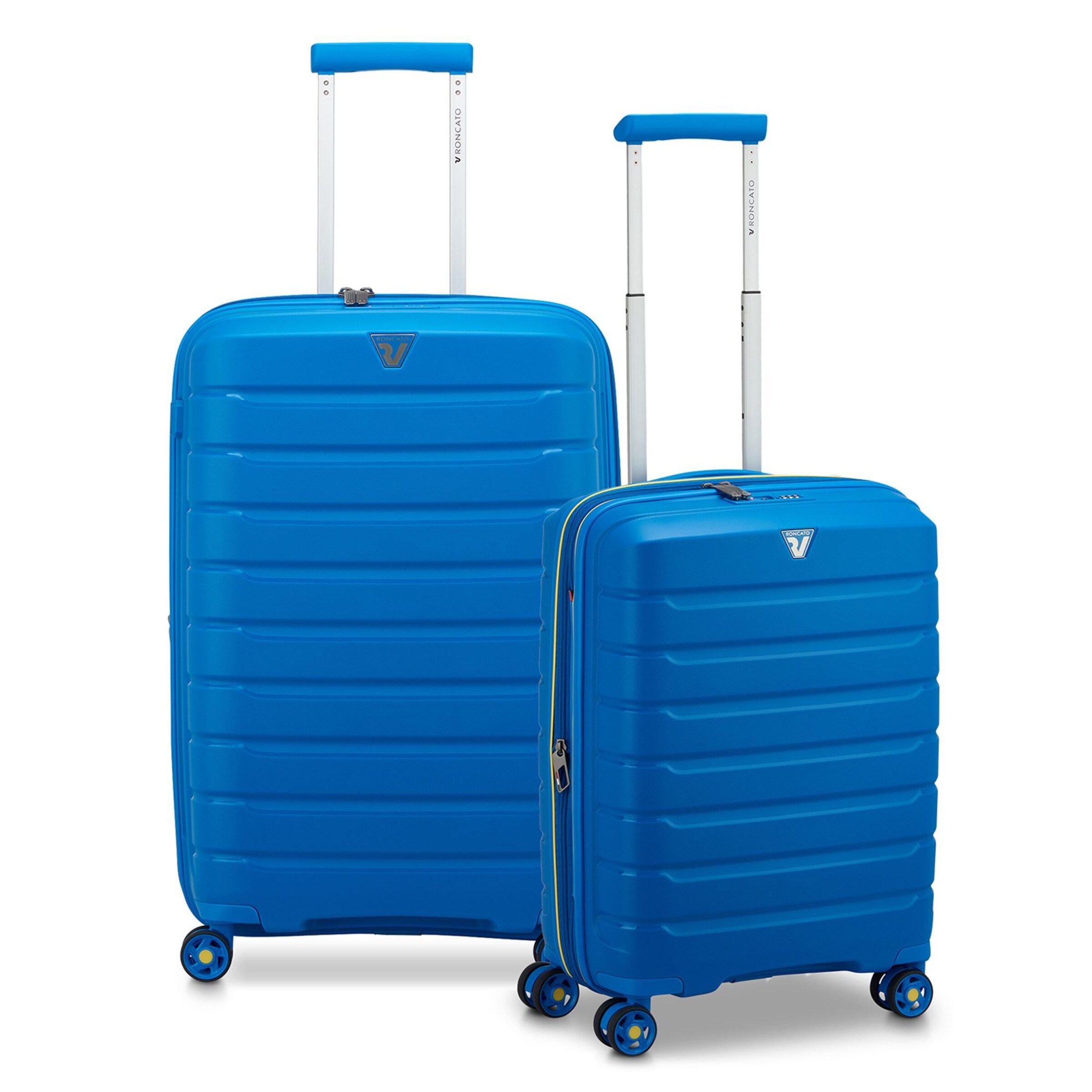 Roncato Suitcase Set 'B-Flying' in Blue: front