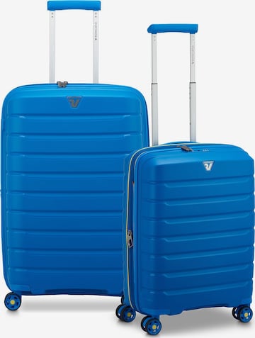 Roncato Suitcase Set 'B-Flying' in Blue: front