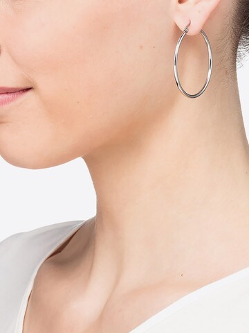 Boucles d'oreilles Heideman en argent : devant