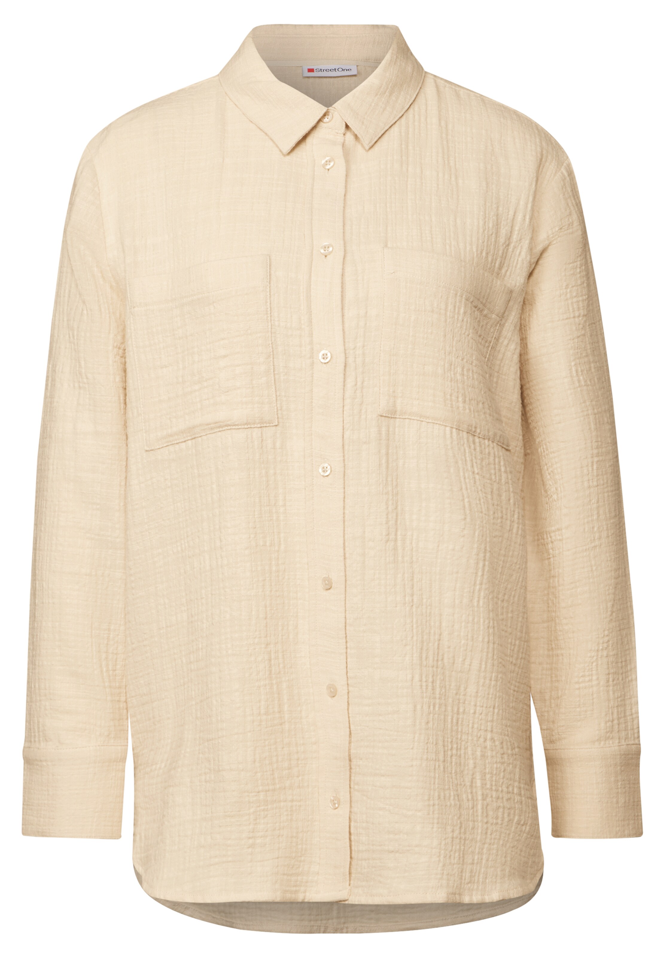 STREET ONE Blouse in Beige: front