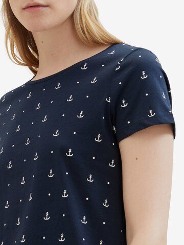 T-shirt TOM TAILOR en bleu