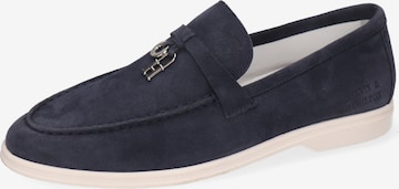MELVIN & HAMILTON Moccasins 'Adley 3' in Blue: front