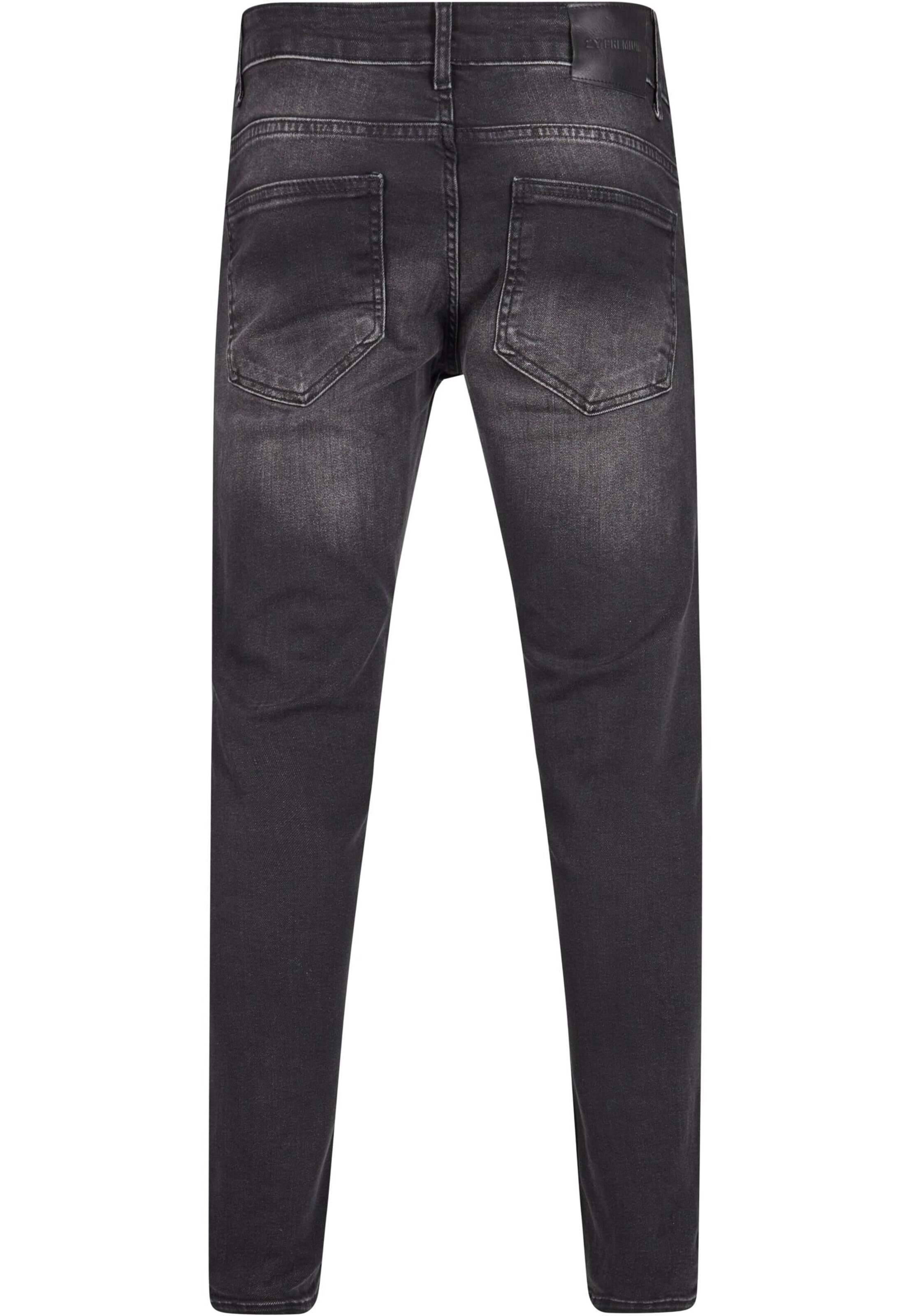 2Y Premium Regular Jeans in Black