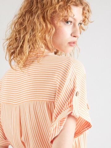 VERO MODA Košilové šaty 'VMBUMPY' – oranžová