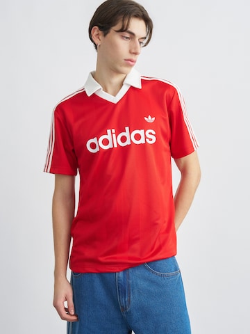 ADIDAS ORIGINALS Shirt in Rood: voorkant