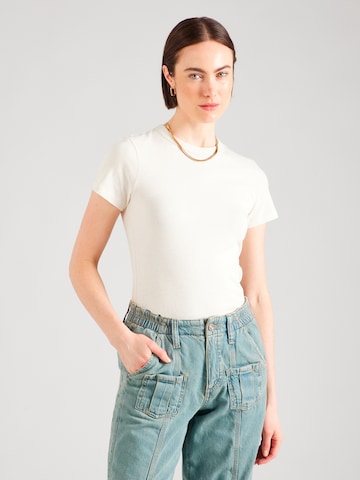 Tricou de la WEEKDAY pe alb: față