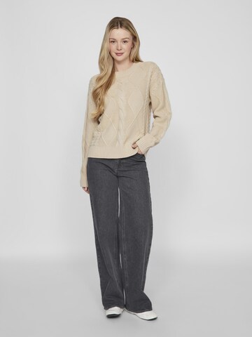 Pull-over 'VILOU' VILA en gris