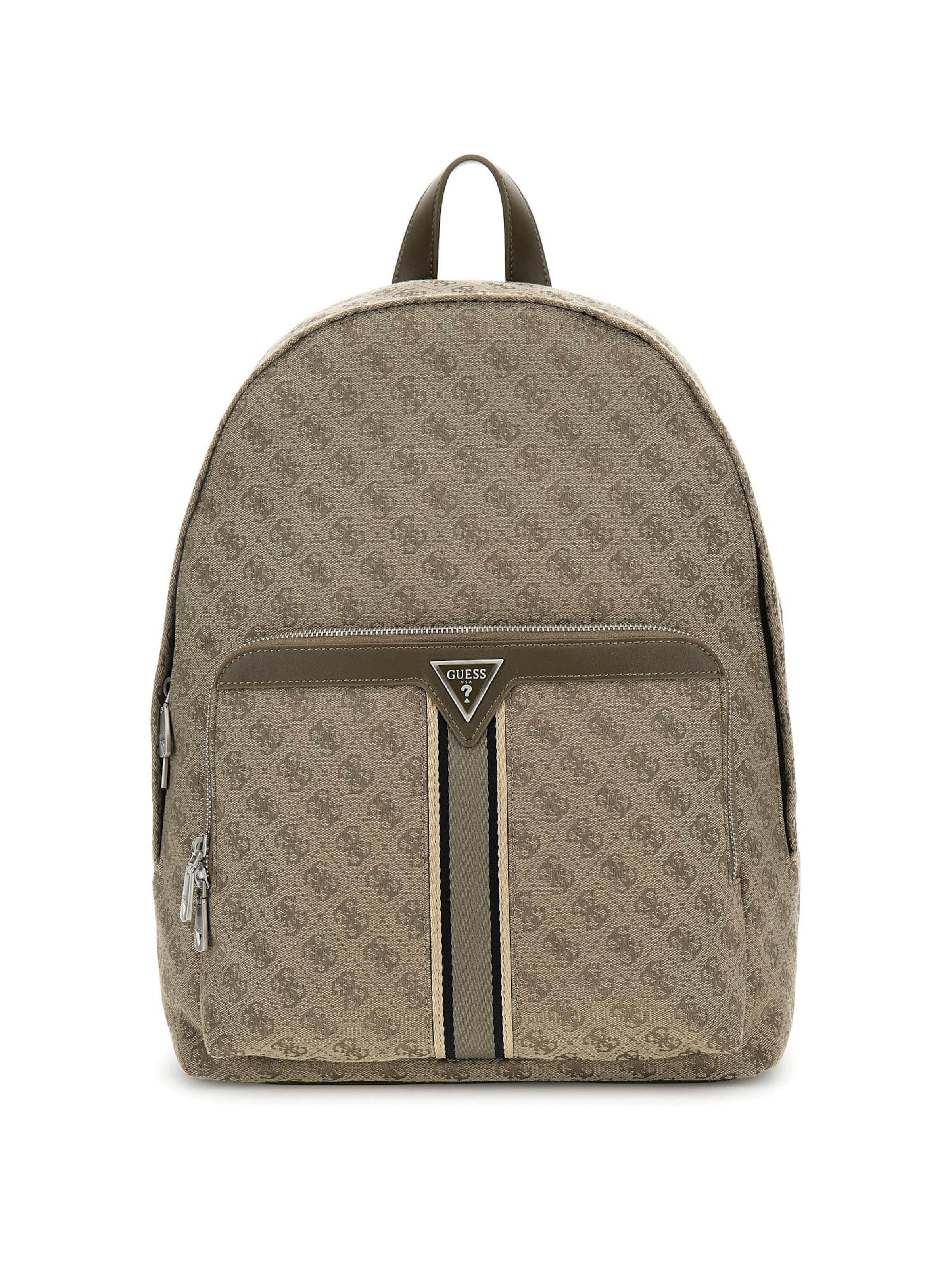 GUESS Backpack 'Milano' in Green: front