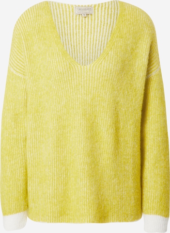 Herrlicher Pullover 'Lini' in Yellow: front