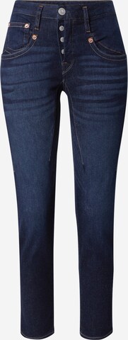 Herrlicher Slimfit Jeans 'Shyra' in Blauw: voorkant