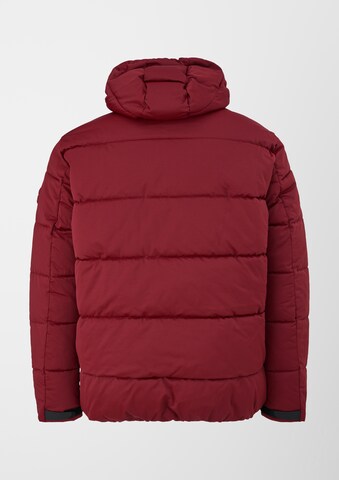 s.Oliver Men Big Sizes Winter Jacket in Red