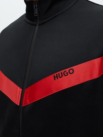 HUGO Sweatjacka 'Darti' i svart