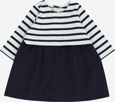 PETIT BATEAU Robe en noir / blanc, Vue avec produit