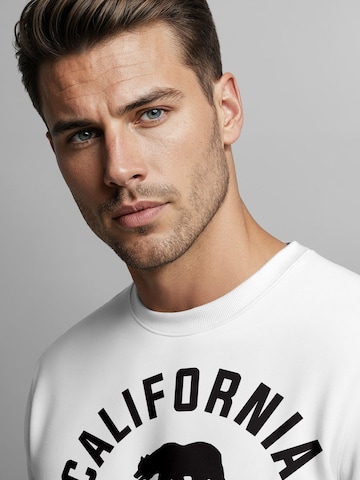 Neverless Sweatshirt 'California' in White