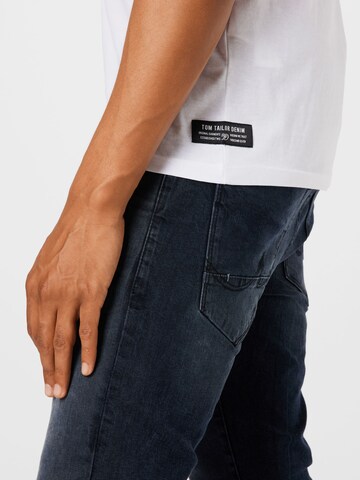 TOM TAILOR DENIM T-Shirt in Weiß
