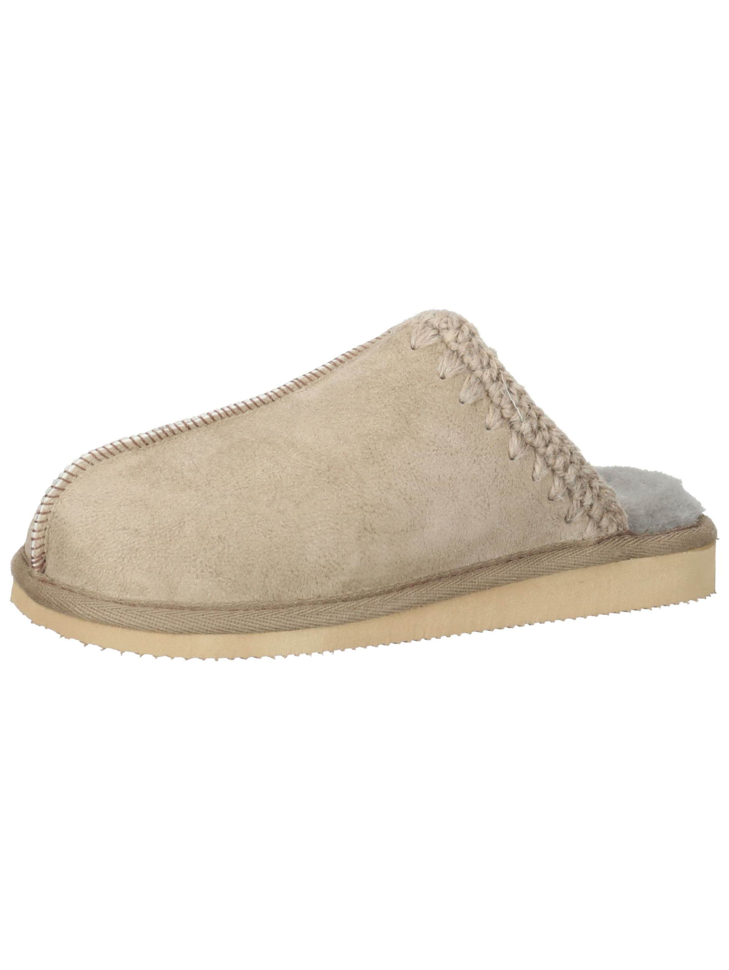 SHEPHERD Hausschuh in Beige: Vorderseite
