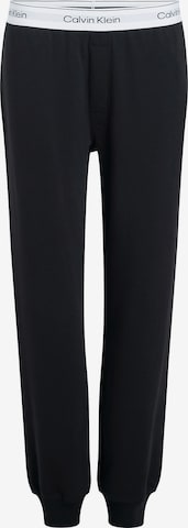 Calvin Klein Underwear سروال البيجاما بلون أسود: الأمام