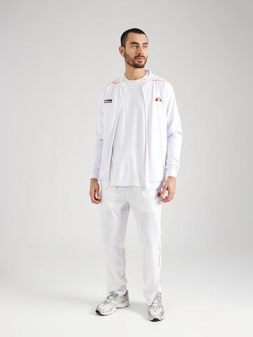 ELLESSE Sportsweatjacke 'Millook' in Weiß