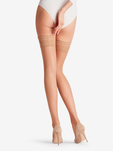 FALKE Fine Stockings 'Seidenglatt' in Pink