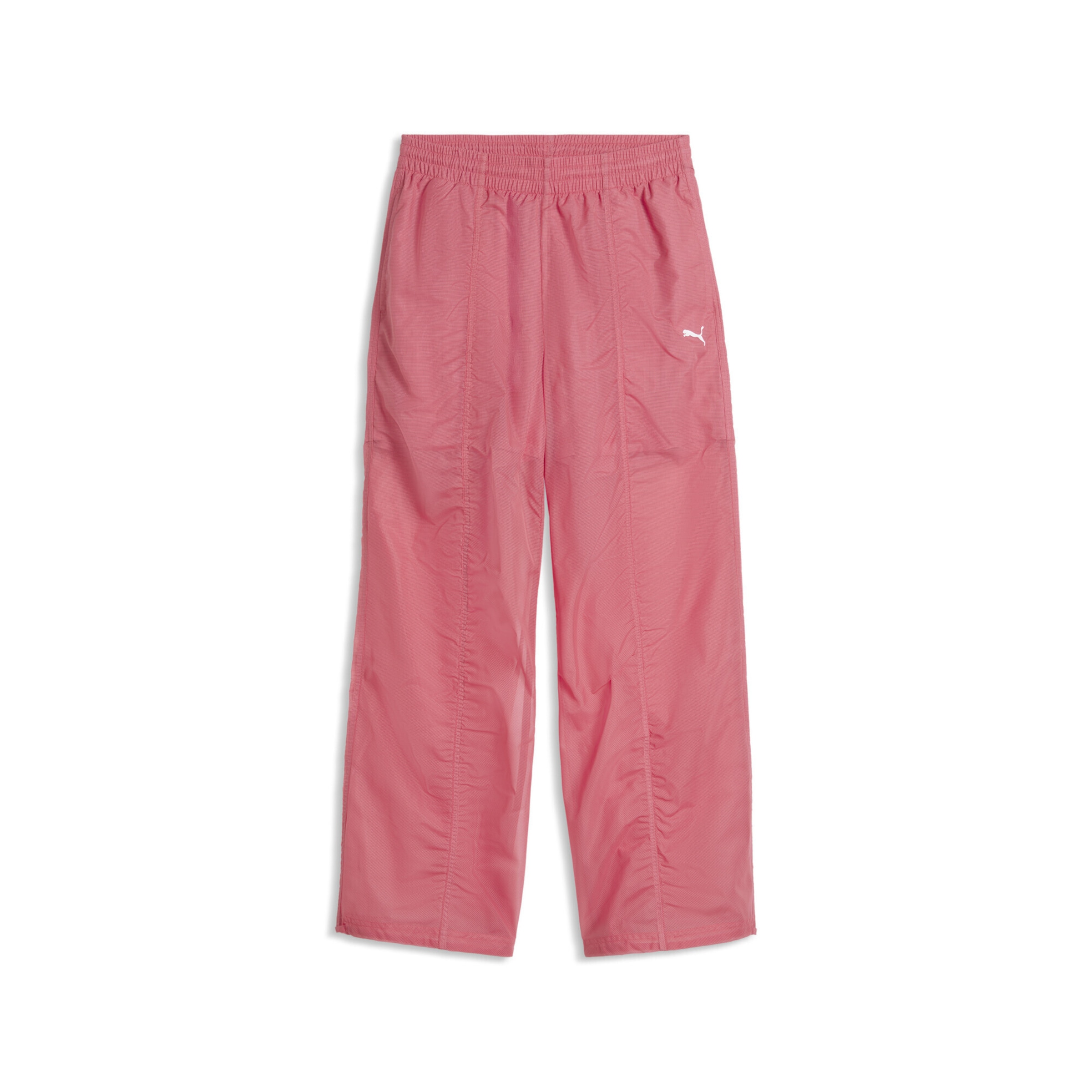 PUMA Loosefit Sportbroek in Roze: voorkant