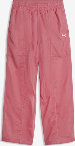 PUMA Loosefit Sporthose in Pink: Vorderseite