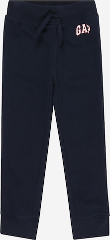 Tapered Pantaloni di GAP in blu: frontale