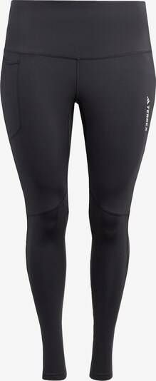 ADIDAS TERREX Sports trousers 'Multi ' in Black / White, Item view