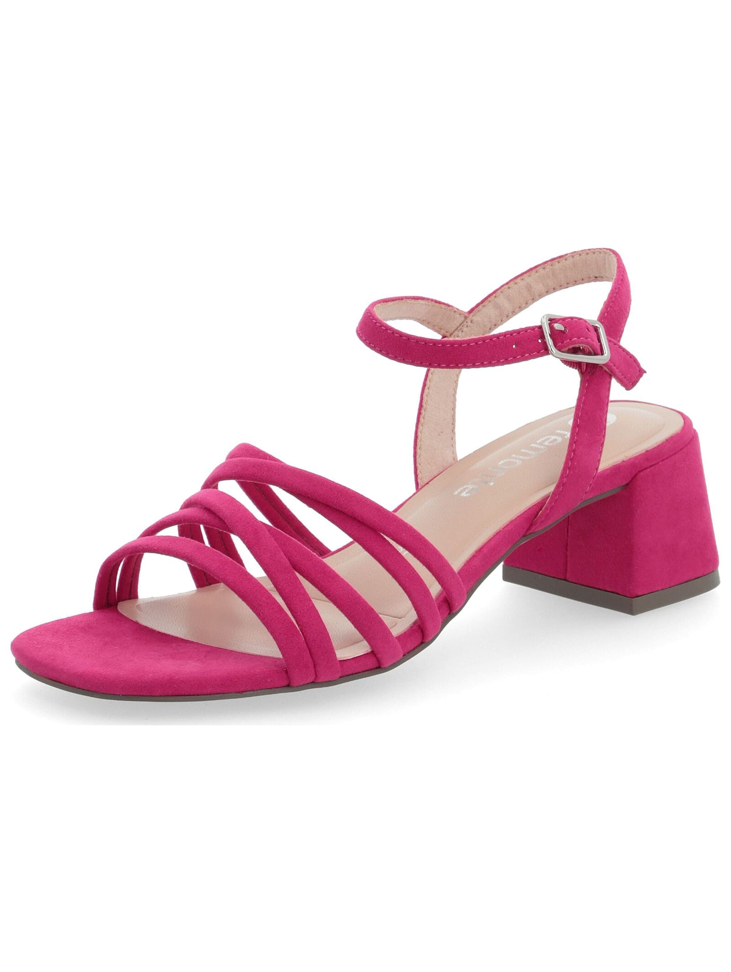 Sandales à lanières REMONTE en rose : devant