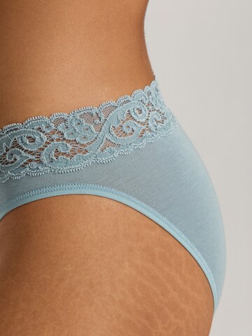 Hanro Mini Slip ' Moments ' in Blau