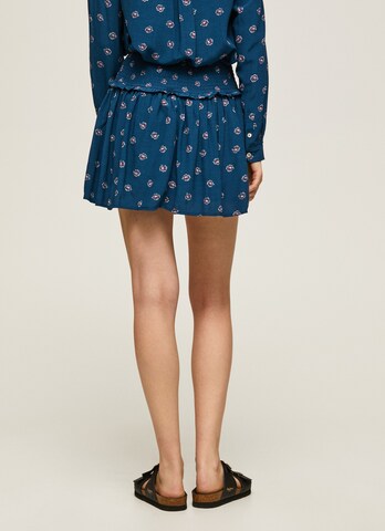 Pepe Jeans Rok 'Bruna' in Blauw