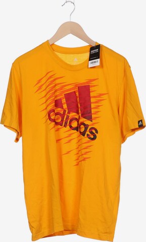 ADIDAS PERFORMANCE T-Shirt XL in Gelb: predná strana